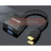 在飛比找蝦皮購物優惠-HDMI轉VGA HDMI 轉 D-Sub hdmi to 