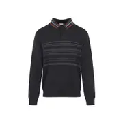 [Paul Smith] Paul Smith-Black Ls Cotton Polo-Uomo M STAND