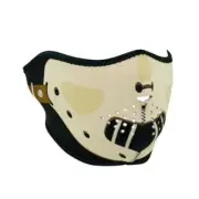 Zan Headgear Face Neoprene Half Mask Hannibal Biker Snowmobile