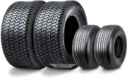 4 WANDA Zero-Turn Lawn Mower Turf Tires 13x5-6 & 20x10-8 /4PR -13080/13040