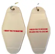 CHEAP TRICK "I want you to want me" inspired Keytag
