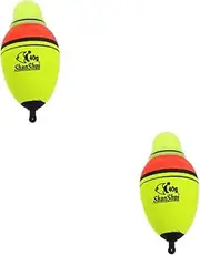 2pcs Fishing Lure Luminous Fishing Bait Gram Weights Luminous Night Bobbers Buoy Fishing Glow Sticks Corker Cart Bglowy Night Bobbers for Fishing Float Sea ​​Fishing