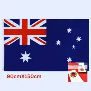 Australia Flag Aussie Australia Day OZ Flag Heavy Duty Outdoor Large 90x150cm