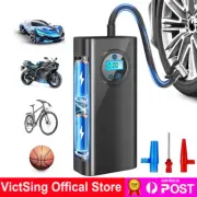 12V Car Tyre Inflator Cordless Digital USB Rechargeable Tire Air Compressor Pump