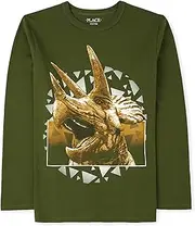 [The Children's Place] Boys' Big Long Sleeve Graphic T-Shirt