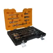 GEARWRENCH 64pc 1/4",3/8" & 1/2" Drive Metric & SAE Socket Set 83066N