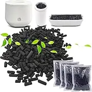 PurifyLogix 4 Pack Odor Absorbing Carbon Filter Refills for Lomi Smart Waste Kitchen Composter, Replacement Activated Charcoal Filters Compatible with Lomi Electric Countertop Compost Bin