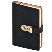 Gudalea Journal with Lock, 256 Pages Password Notebook for Men and Women, PU Lea