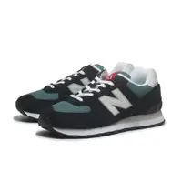 在飛比找蝦皮商城優惠-NEW BALANCE 休閒鞋 NB 574 黑灰綠 麂皮 