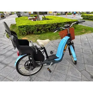 台純Kuku馬 kukuma 高配鋰電池版 電動腳踏車 親子車 電動車