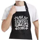 Funny BBQ Apron for Men with Pockets, Cooking I Have No Idea What I'm Doing