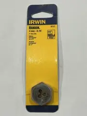 Irwin Hanson 4mm X 0.70 Metric Hex Die 9717 Right Hand