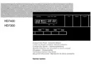 Harman Kardon HD-7400 CD Player Owners Manual