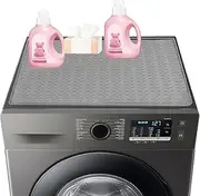 [SCYFREID] 1PCS Washer and Dryer Covers for the Top, 25.6" x 23.6" Silicone Dust Pad for Laudry Machine & Dryer,Non-Slip Waterproof Washer Dryer Cover