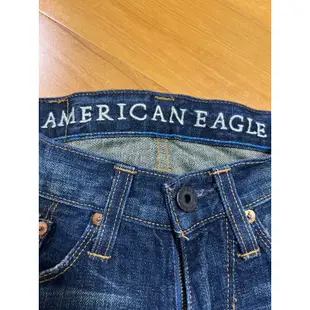 American Eagle 深色 深藍 牛仔短褲