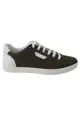 Dolce & Gabbana White Green Leather Low Top Sneakers Shoes