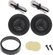Car Audio Component 2pcs 2 Inch Car Tweeter Speakers 4 Ohm 120W Universal High Efficiency Mini Tweeter Dome Speakers Car Speaker Tweeters