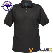 Short Sleeve Solid Colour Micro Mesh Polo MP101