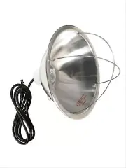 0167 167 Brooder Clamp Lamp with Bulb Guard, 10.5 Inch, 0
