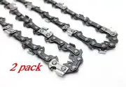 2x 16" Chain For Stihl Chainsaw Pole Pruner 3/8" LP .043" Gauge 55 DL