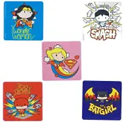 20 DC Comics Superhero Girls Chibi Stickers Party Favors Teacher Supply Batgirl