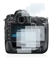 Nikon D5 DSLR Camera, 6 x Transparent ULTRA Clear Camera Screen Protector