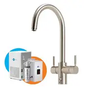 InSinkErator Multitap 4N1 Chilled J Shape - Brushed Steel
