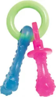 Puppy Chew Teething Pacifier - Puppy Chew Toy for Teething - Puppy Supplies - Ba