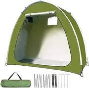 Bike Storage Tent - Windproof Motorcycle Shed - Portable Waterproof Bike Storage Tent for Camping, Lawn, Backyard, Outdoors, Patio