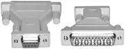 8WARE D-SUB DB 25-pin to DB 9-pin Male to Female Adapter