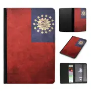 PASSPORT ITINERARY ORGANIZER|MYANMAR-BURMA COUNTRY FLAG