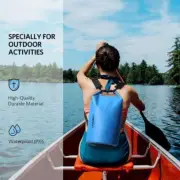 3 x Floating Waterproof 10L Dry Bags for Canoeing Kayaking Rafting Water Sports