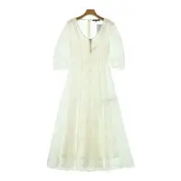 在飛比找蝦皮購物優惠-Alexa Chung洋裝 連身裙女裝 白色 日本直送 二手
