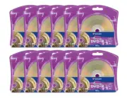 Verbatim LightScribe DVD+R Blank Media 120pk - Laser Etch Prints Direct to Disc