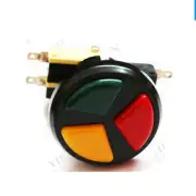 Arcade game Triple color 3 in 1 push button with 3 micro-switch for Machine