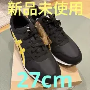 Men 9.0US Asics Sneakers Oc Runner Black/Sunflower