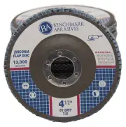 200 Pack 4.5” x 7/8" Professional 60 Grit Zirconia Flap Disc Grinding Wheels T29