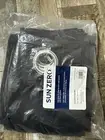 SUN ZERO Lichtenberg One curtain Panel 40” X 84” Black Grommet GRN New