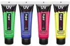 UV (Blacklight) Face Paint and UV Body Paint 12ml - 4pk