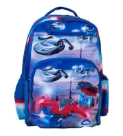 Spencil Flying Cars Backpack Rucksack School Bag Big Kids New