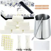 Candle Making Kit for Adults Beginners,Candle Making Supplies Include Soy Wax fo