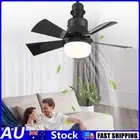 40W Socket Fan LED Light 3 Speeds E27 Chandelier Ceiling Fan for Bedroom Kitchen