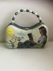 Features Belle from Beauty and the Beast Reading Book, Metal Lunch Box