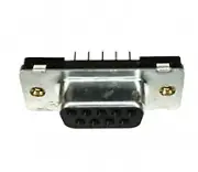 747150-8 CONN D-SUB RCPT 9POS VERT SLDR