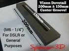 Vixen Type Dovetail 200mm Telescope Mount for DSLR. 150mm adjustment 3D Printed