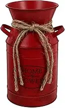 Vintage Decor Flower Arranger Home Decor Accessory Retro Style Flowerpot Iron Bucket Enhance Your