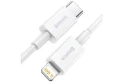 Baseus Superior Series USB-C to Lightning 20W Fast Charging Cable Cord 2M - White