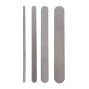 10Pcs Flat Blanks Bending Stamping Customizing Bracelet Blanks Jewelry Making