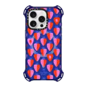 iPhone 16 Pro Bounce Case MagSafe Compatible Strawberry Patch