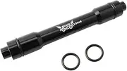 Black Aluminum Alloy Conversion Skewer Adapter 15mm Front Thru Axle to 9mm Quick Release Mountain Bike Thru Axle Hub Adapter 100mm